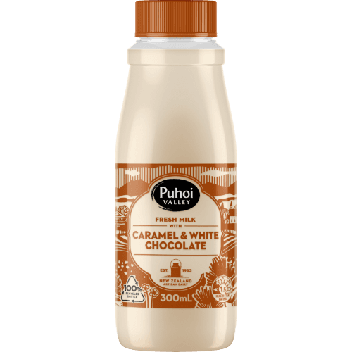 Puhoi Valley Caramel & White Chocolate Flavoured Milk