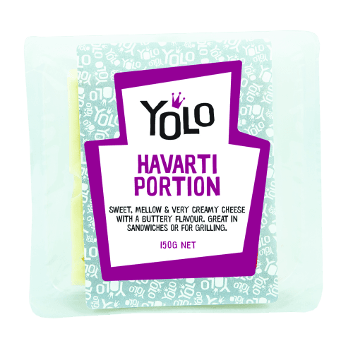 Yolo Havarti Portion Cheese 150 g