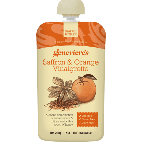 Genevieve's Saffron & Orange Vinaigrette