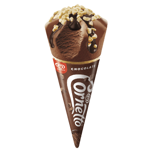 Streets Mini Cornetto Classic Chocolate Ice Cream 110 mL