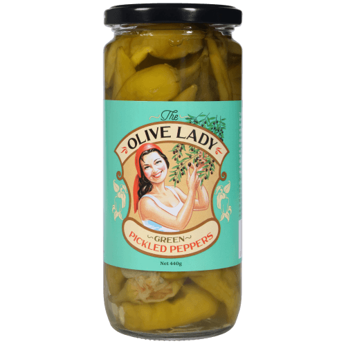 The Olive Lady Green Peppers