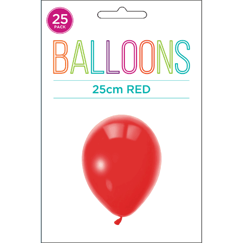 Hoorah Red Ballons