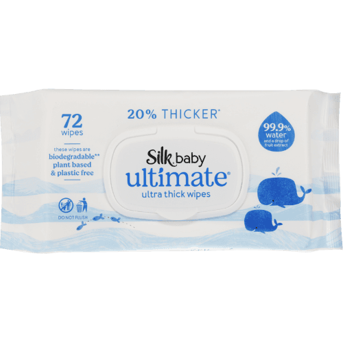 Silk Baby Ultimate Ultra Thick Wipes