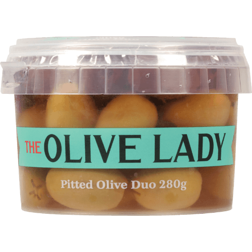 The Olive Lady Pitted Olive Duo