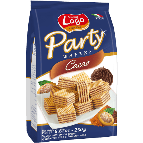 Lago Cocoa Party Wafers