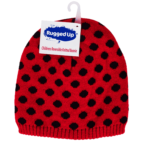 Korbond Childrens Reversable Beanie