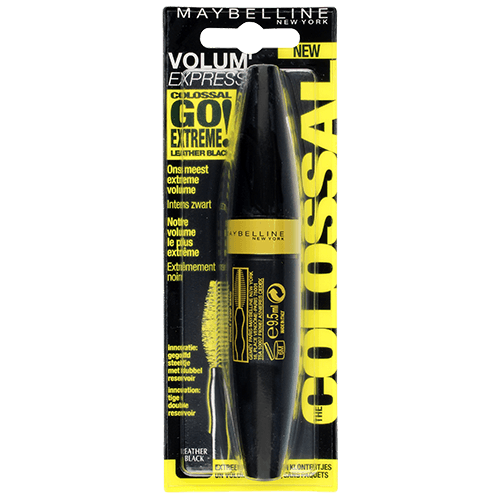 Maybelline New York Volum' Express The Colossal Leather Black Mascara 9.5 mL