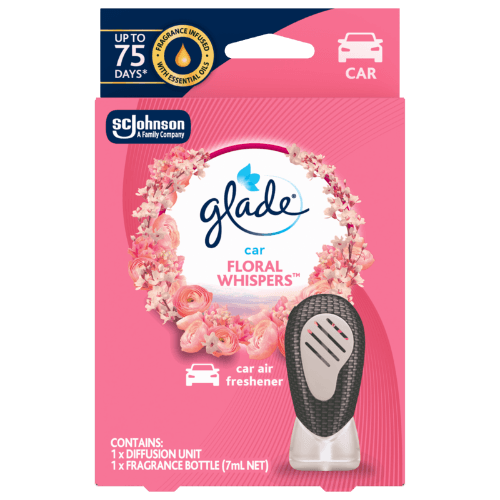 Glade Car Floral Whispers Air Freshener