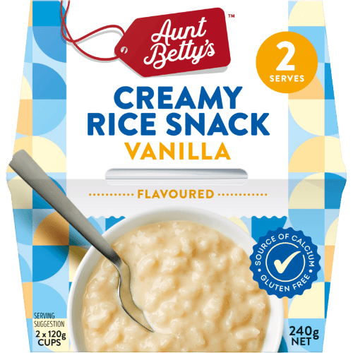 Aunt Betty's Creamy Rice Snack Vanilla