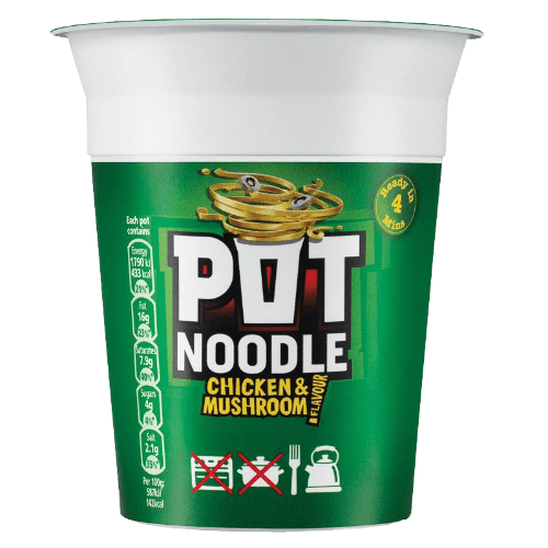 Pot Noodle Chicken & Mushroom Flavour Noodles