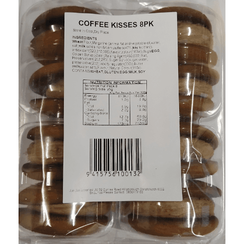 Jon Jon Coffee Kisses Plain Pack