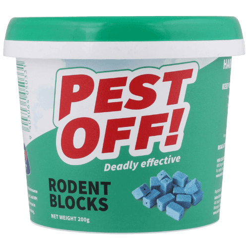 Pest Off Rodent Blocks 200 g