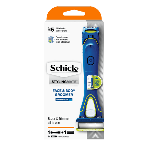 Schick Styling Mate Face & Body Groomer + 1 Cartridge