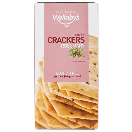 Wellabys Rosemary Crispy Crackers