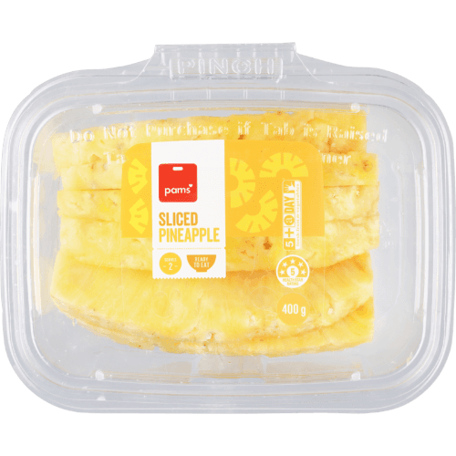 Pams Fresh Sliced Pineapple