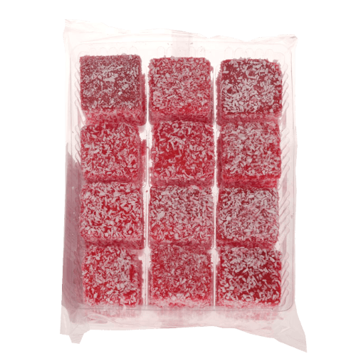 Raspberry Mini Lamingtons