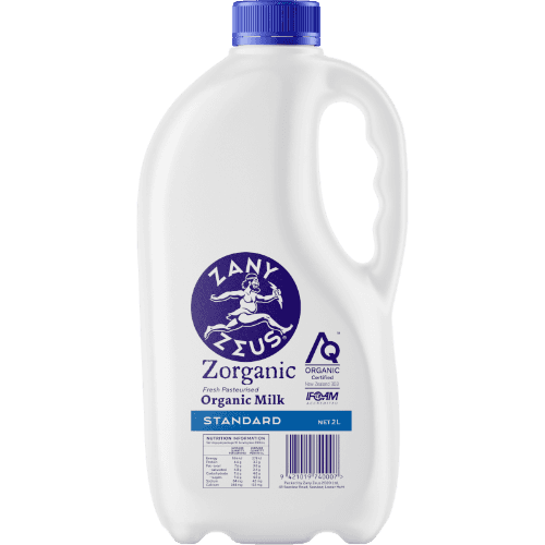 Zany Zeus Zorganic Standard Milk