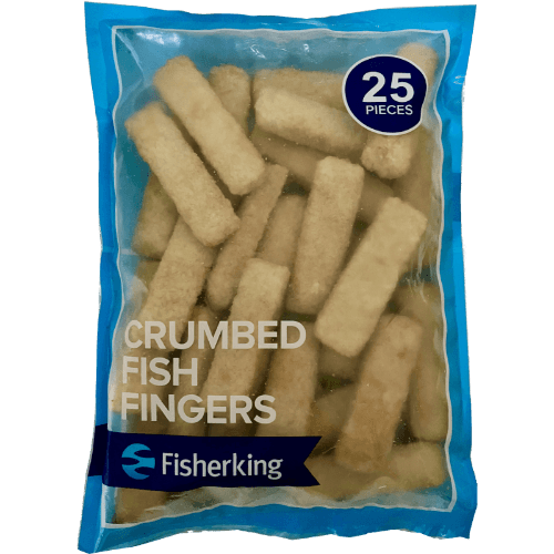 Fisherking Crumbed Fish Fingers 25 pack