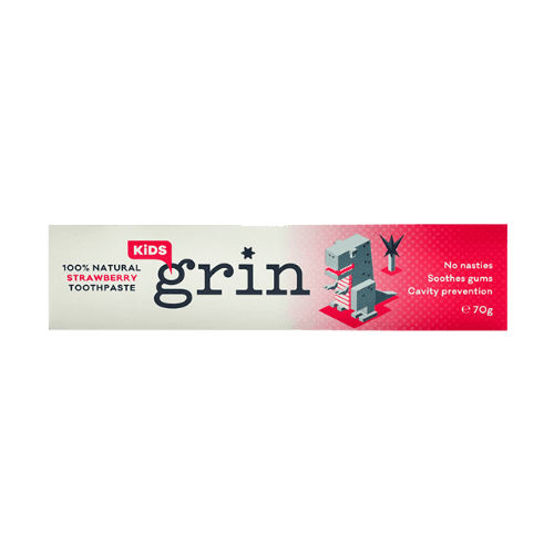 Grin 100% Natural Strawberry Toothpaste