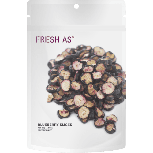 Fresh As Freeze Dried Blueberry Slices