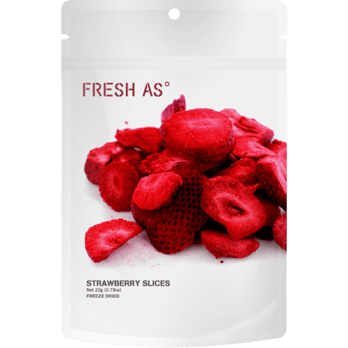 Fresh As Freeze Dried Strawberry Slices