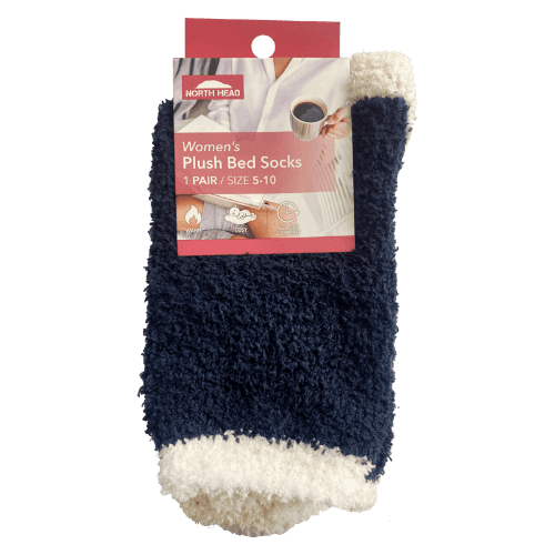 Stretto Women's Plush Bed Socks Size 5-10