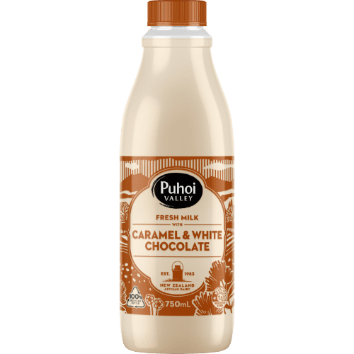 Puhoi Valley Caramel & White Chocolate Flavoured Milk