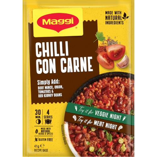 Maggi Chilli Con Carne Recipe Base Sachet