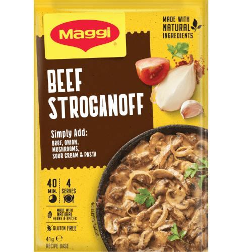 Maggi Beef Stroganoff Recipe Base Sachet