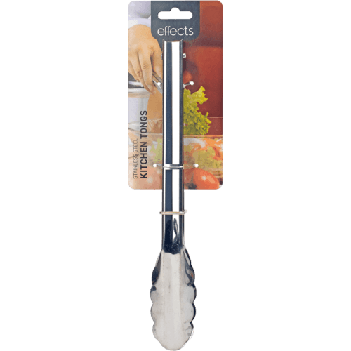Effects Kitchen Stainless Steel Tongs