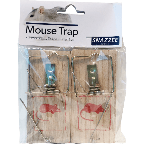 Snazzee Wooden Mouse Trap 2 pack