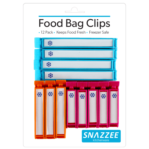 Snazzee Bag Clip Set 12 pack