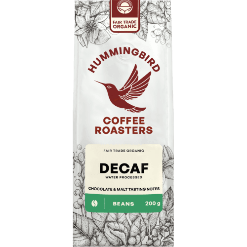 Hummingbird Decaf Organic Fair Trade Coffee Beans