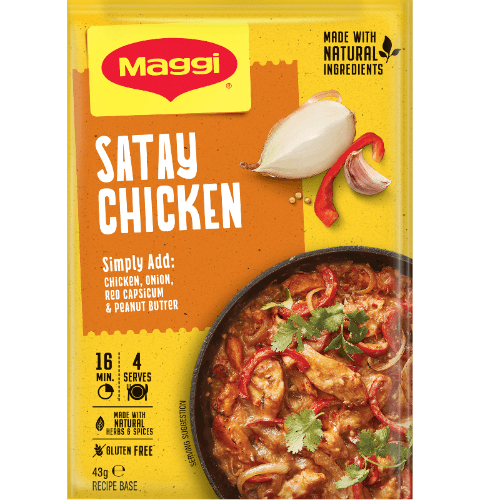 Maggi Satay Chicken Recipe Base Sachet