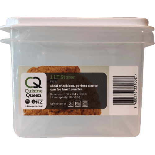Cuisine Queen Rectangular Food Storer 1L