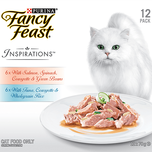 Purina Fancy Feast Inspirations Salmon & Tuna Adult Wet Cat Food