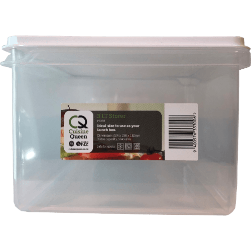 Cuisine Queen Rectangular 3Lt Storer