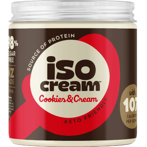 IsoCream Cookies & Cream Premium Frozen Dessert 500 mL