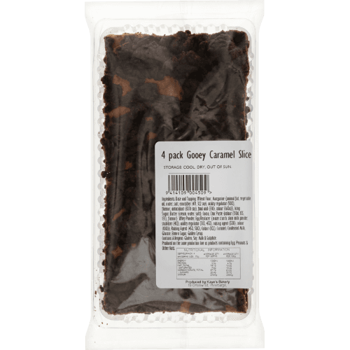 Kaye's Bakery Gooey Caramel Slice 300 g