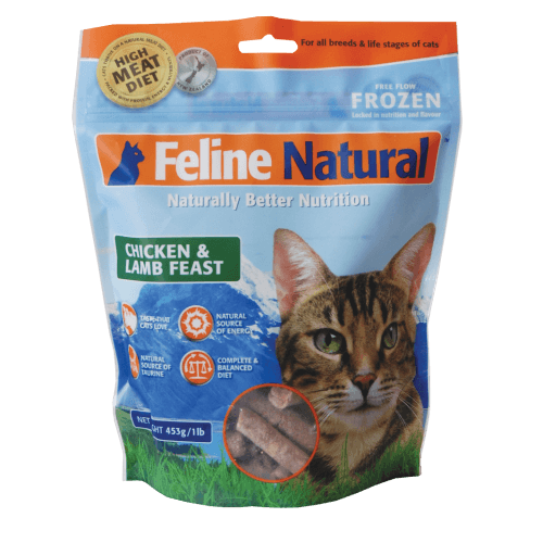 Feline Natural Chicken & Lamb Feast Cat Food 453 g