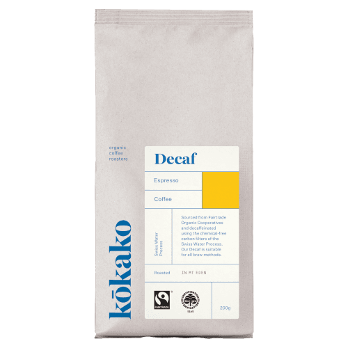 Kokako Decaf Espresso Coffee 200 g