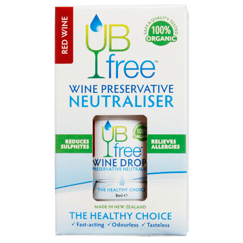 UB Free Red Wine Preservative Neutraliser 8 mL
