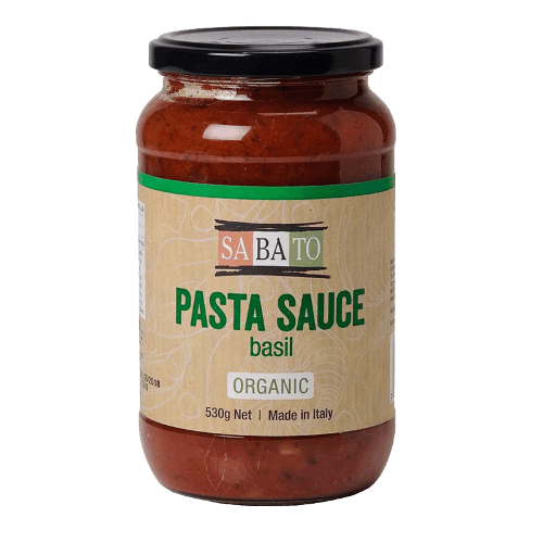 Sabato Organic Basil Pasta Sauce
