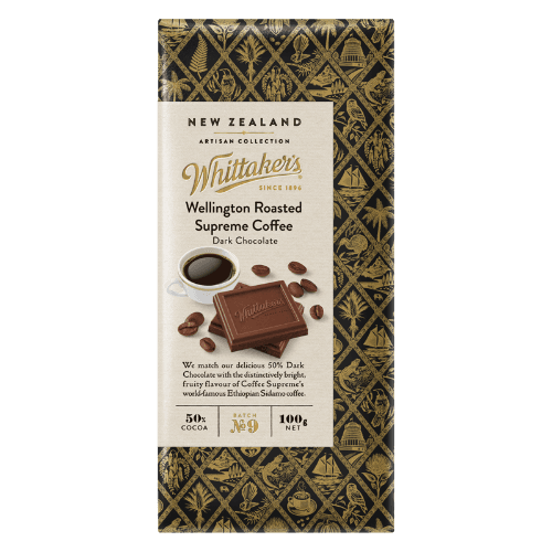 Whittaker's Wellington Roasted Supreme Coffee Chocolate