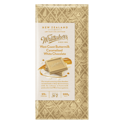 Whittaker's West Coast Buttermilk Caramelised White Chocolate Block