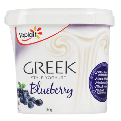 Yoplait Greek Style Blueberry Yoghurt