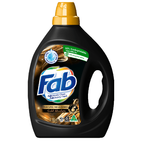Fab Gold Obsession Laundry Detergent Liquid