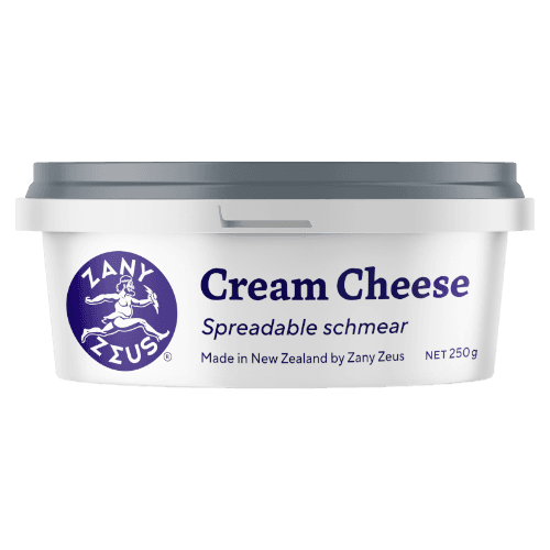 Zany Zeus Cream Cheese