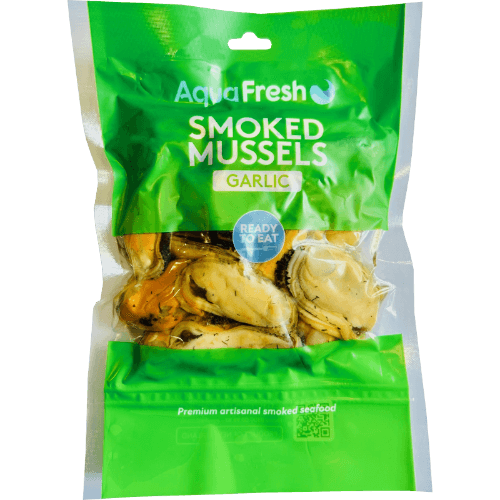 AquaFresh Garlic Smoked Mussels
