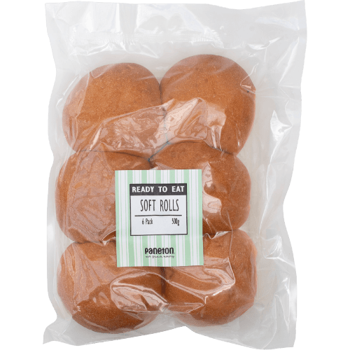 Paneton Ready to Eat Soft Rolls 6 pack